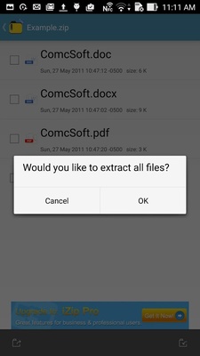 iZip Free screenshot 1