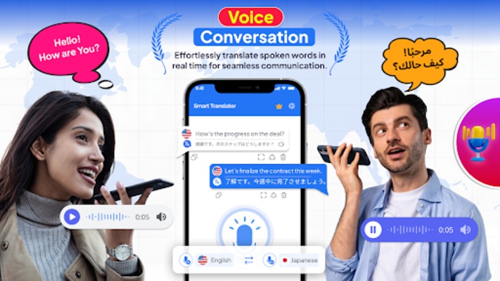 Smart Language Translator App screenshot 1