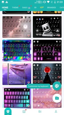 Kika Keyboard screenshot 1