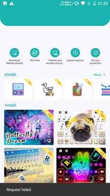 Kika Keyboard screenshot 1