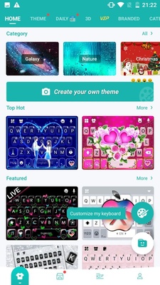 Kika Keyboard screenshot 1