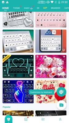 Kika Keyboard screenshot 1