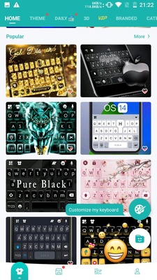 Kika Keyboard screenshot 1