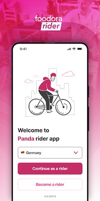 foodora rider screenshot 1