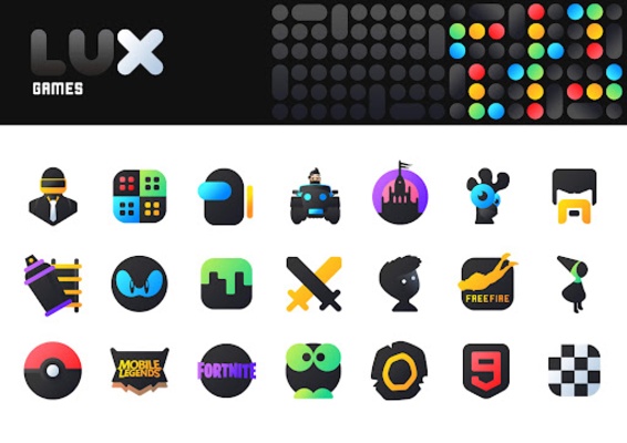 LuX IconPack screenshot 1