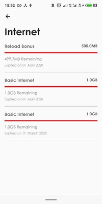 redONE Prepaid screenshot 1