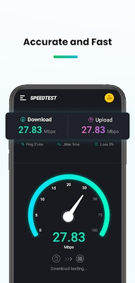 Speed Test & Wifi Analyzer screenshot 1