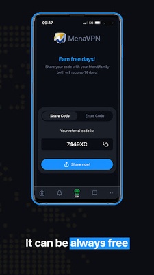 MenaVPN screenshot 1