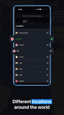 MenaVPN screenshot 1