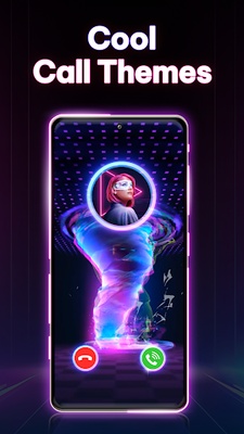 Color Call Screen: Call Themes screenshot 1