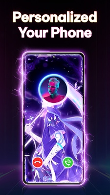 Color Call Screen: Call Themes screenshot 1