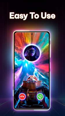 Color Call Screen: Call Themes screenshot 1