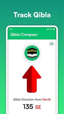 Qibla Compass screenshot 1
