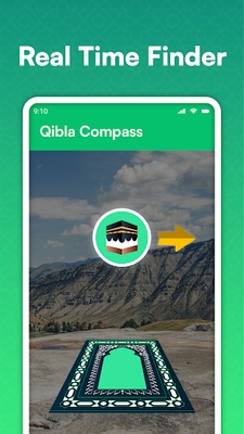Qibla Compass screenshot 1