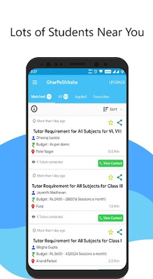 GharPeShiksha for Tutors screenshot 1