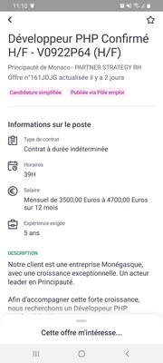 Mes Offres screenshot 1