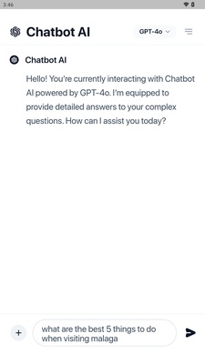 Chatbot AI screenshot 1