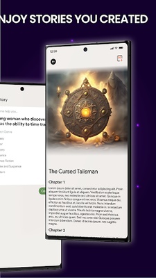 Storypad - AI Story generator screenshot 1