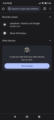 Chrome Beta screenshot 1