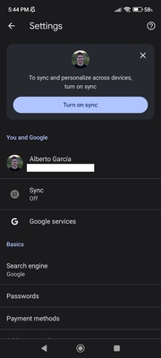 Chrome Beta screenshot 1