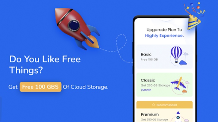 Cloud Storage & Drive App screenshot 1