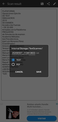 Text Scanner screenshot 1