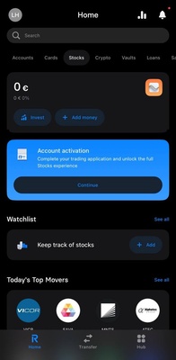 Revolut screenshot 1