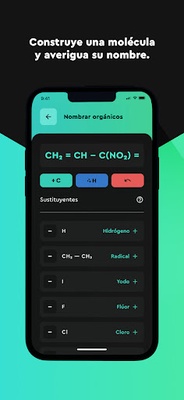 Quimify: Nomenclatura Química screenshot 1