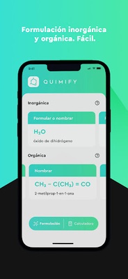 Quimify: Nomenclatura Química screenshot 1