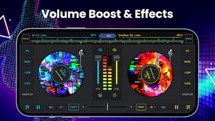 DJ Music mixer - DJ Mix Studio screenshot 1