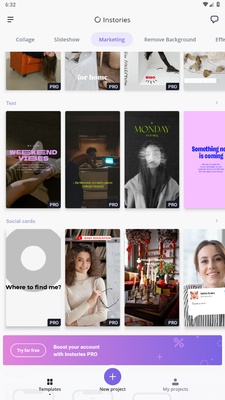 Instories screenshot 1