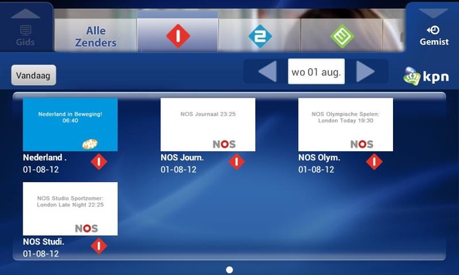 KPN iTV Online screenshot 1