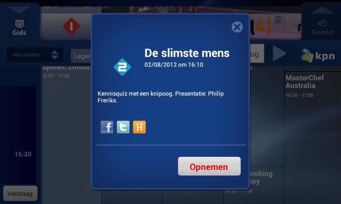 KPN iTV Online screenshot 1