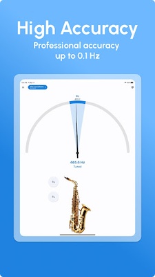Saxophone Tuner screenshot 1