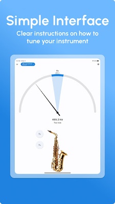 Saxophone Tuner screenshot 1