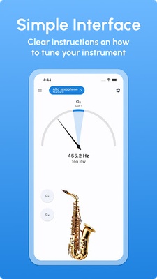 Saxophone Tuner screenshot 1