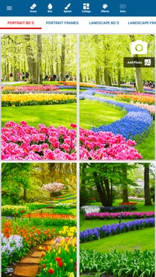 Garden Photo Editor screenshot 1