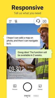 Timemark: Timestamp Camera,GPS screenshot 1