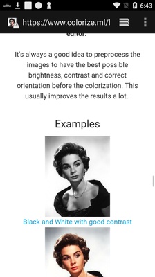 Colorize screenshot 1