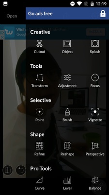 LightX Photo Editor screenshot 1