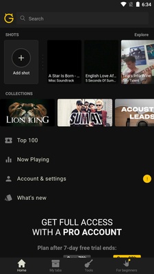Ultimate Guitar: Chords & Tabs screenshot 1
