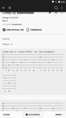 Ultimate Guitar: Chords & Tabs screenshot 1
