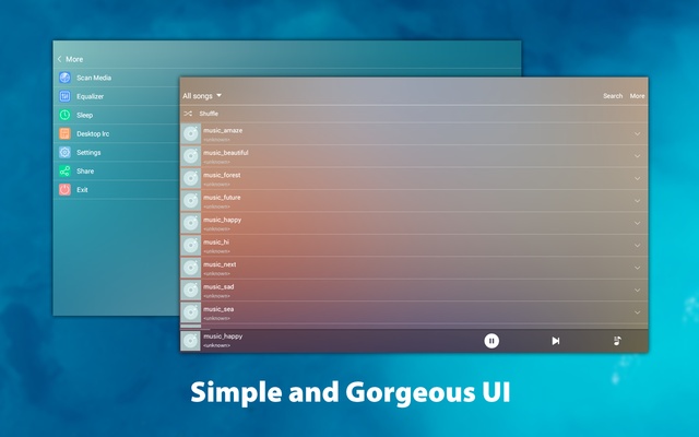 iJoysoft Music Player screenshot 1
