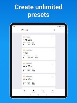 Interval Timer: Tabata Workout screenshot 1