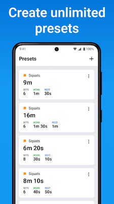 Interval Timer: Tabata Workout screenshot 1
