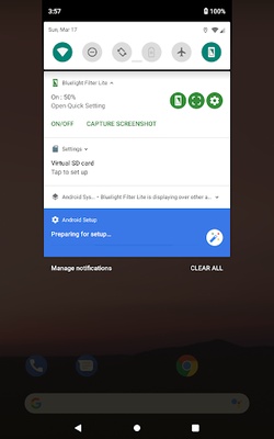 Bluelight Filter Lite screenshot 1