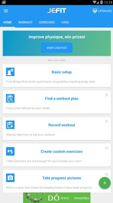 JEFIT screenshot 1