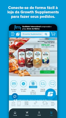 Growth - Dieta e Treino screenshot 1