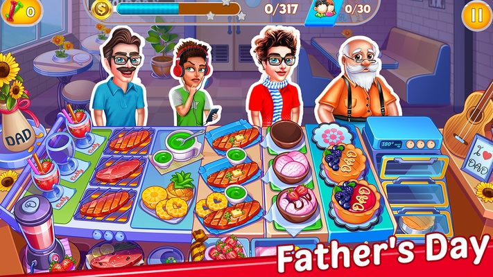 My Cafe Shop Cooking Game screenshot 1