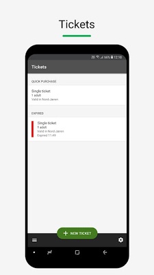 Kolumbus Billett screenshot 1
